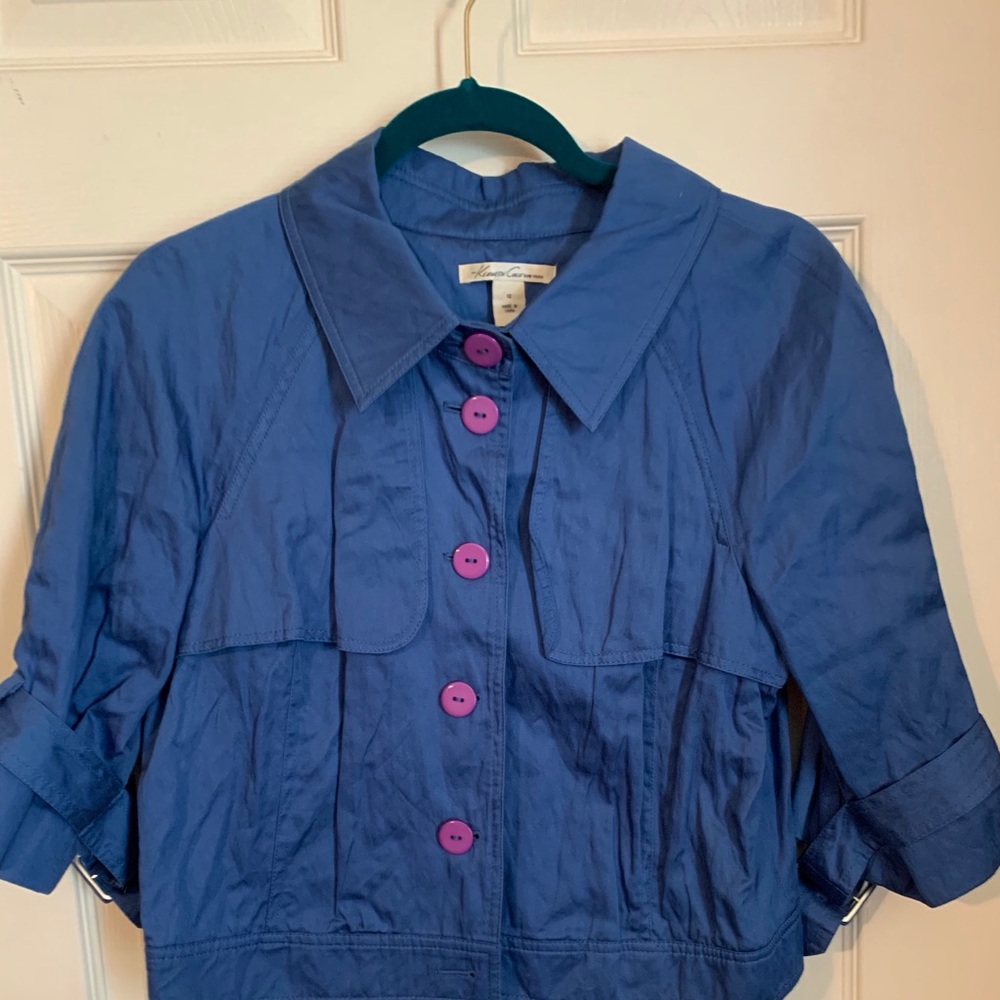 EUC Sapphire Blue Swing Jacket